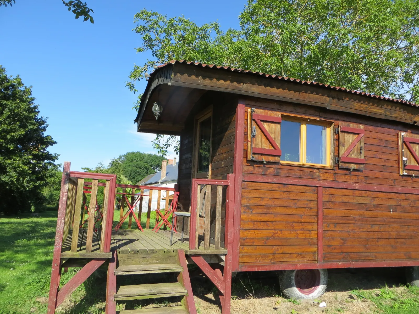 Roulotte de la Ferme de l'Isle, Avaray : image 4