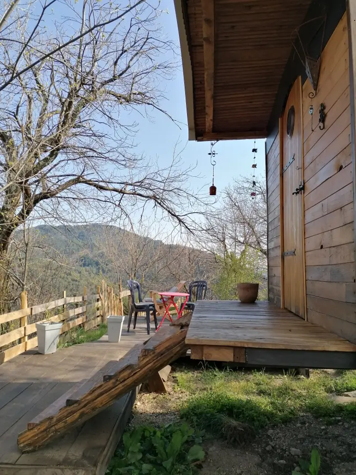 Roulotte de la Ferme des Badjanes, Rocles : image 2