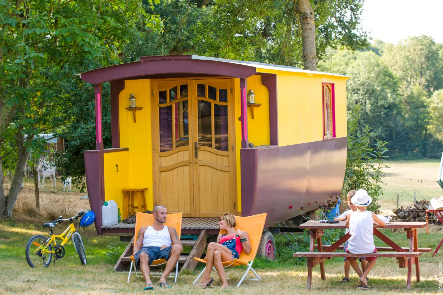 Roulotte Gypsie familiale, Les Achards : image 4