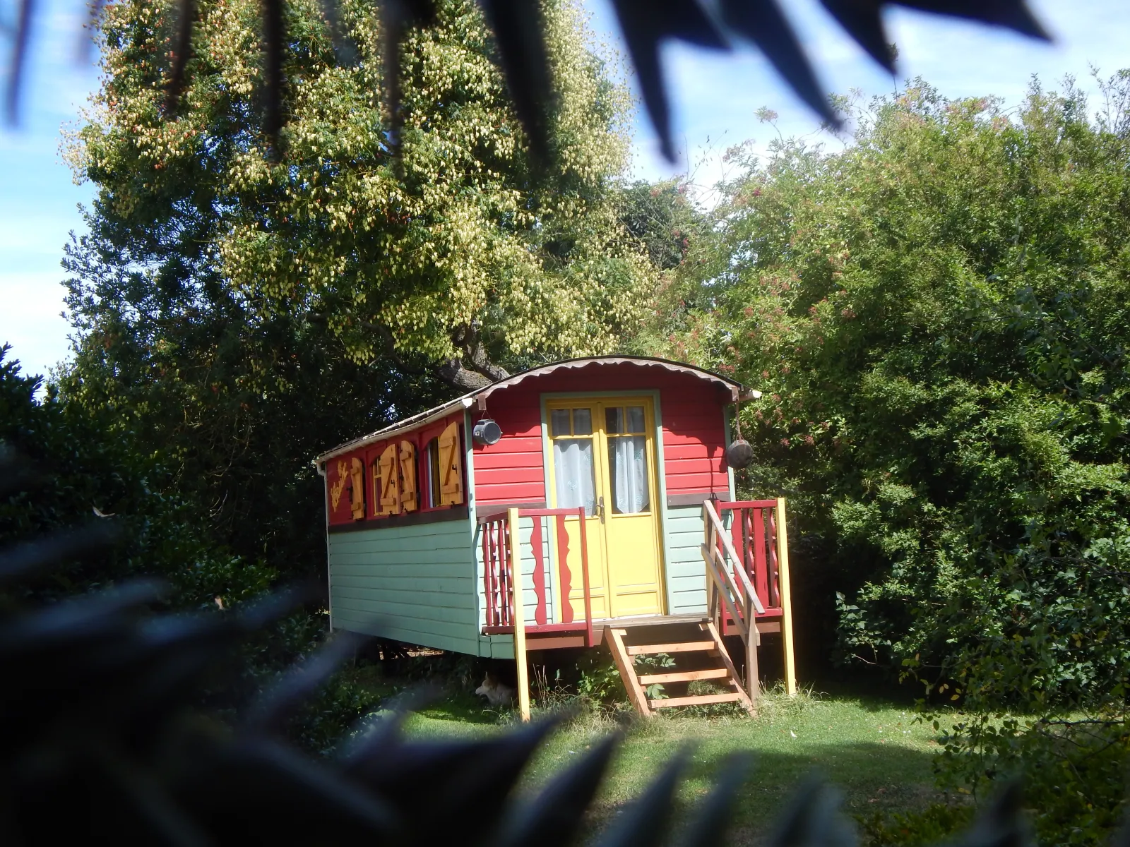 Roulotte La Verdine (hébergement insolite à la ferme), Dury
