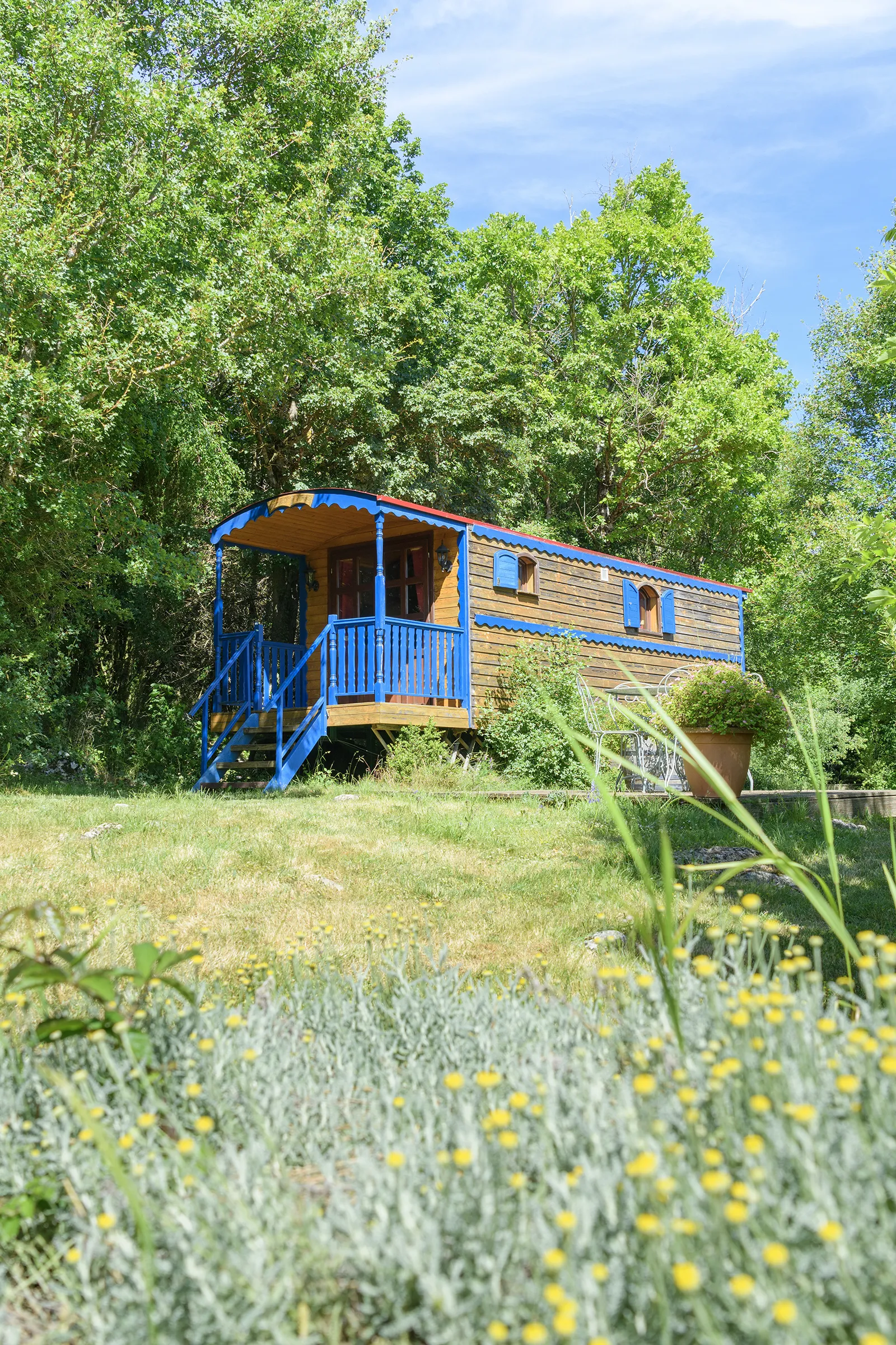 Roulotte Quinta du Quintanel, Blandas : image 4