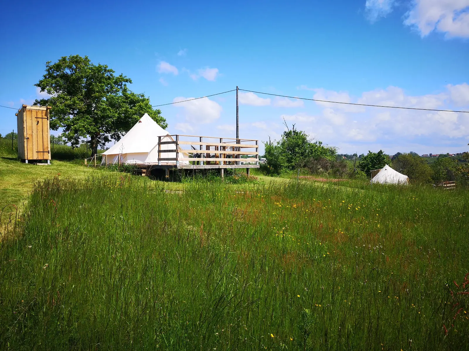 Tente La Montoncel de Pautilou (tente à la ferme), Molles