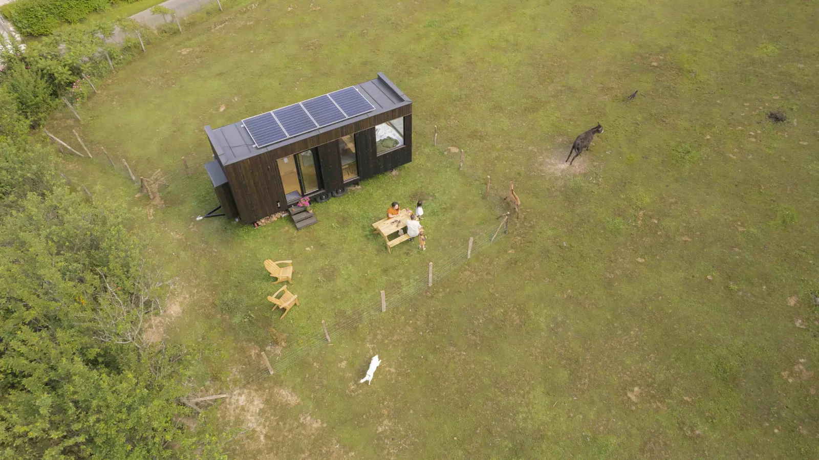 Tiny House de Doudoum (hébergement insolite à la ferme), Les Hays