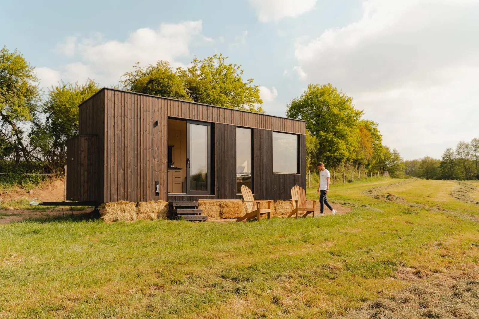 Tiny House de l'éco-ferme (hébergement insolite à la ferme), Guiscriff