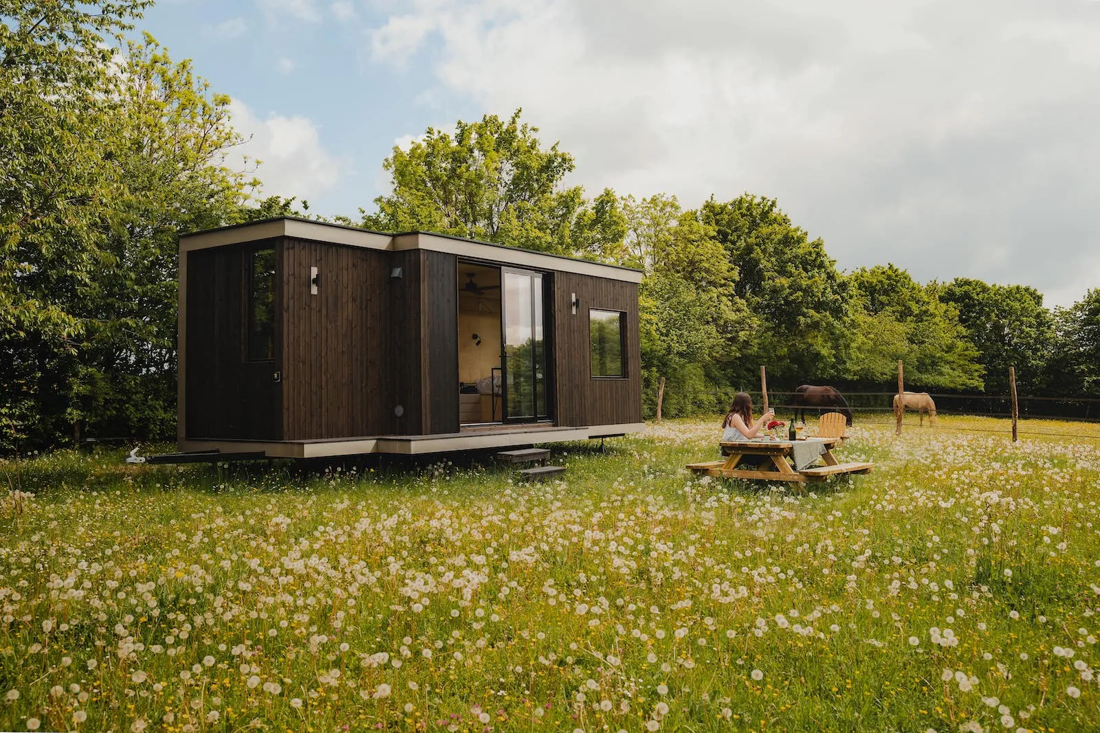 Tiny House du Puits Carré (hébergement insolite à la ferme), Dame-Marie
