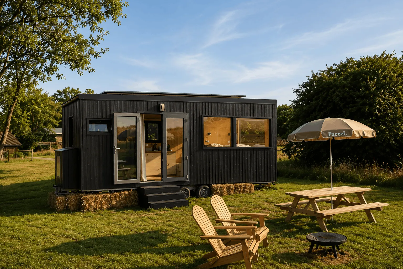 Tiny House de la chèvrerie 2 (hébergement insolite à la ferme), Le Noyer