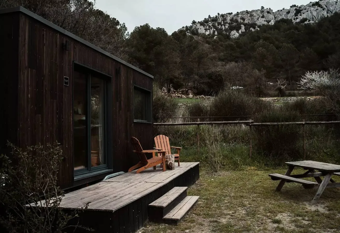 Tiny House de la chèvrerie du Regagnas (hébergement insolite à la ferme), Peynier