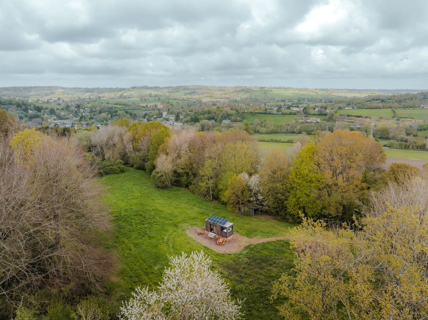 Tiny House de la clairière (hébergement insolite à la ferme), Blangy-le-Château