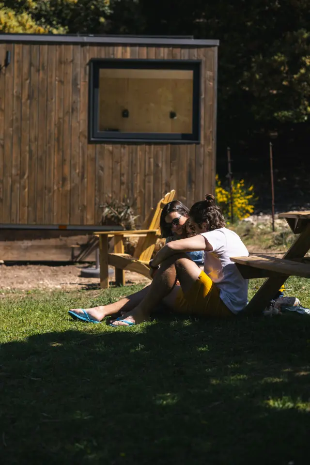 Tiny House de la Ferme aux Lamas, Le Barroux : image 4