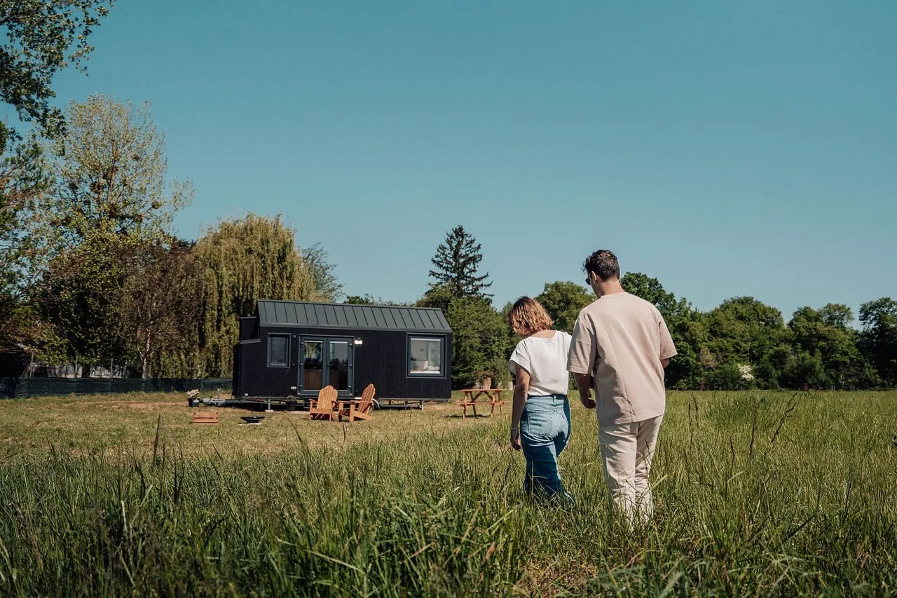 Tiny House de la ferme des Essards (hébergement insolite à la ferme), Franxault