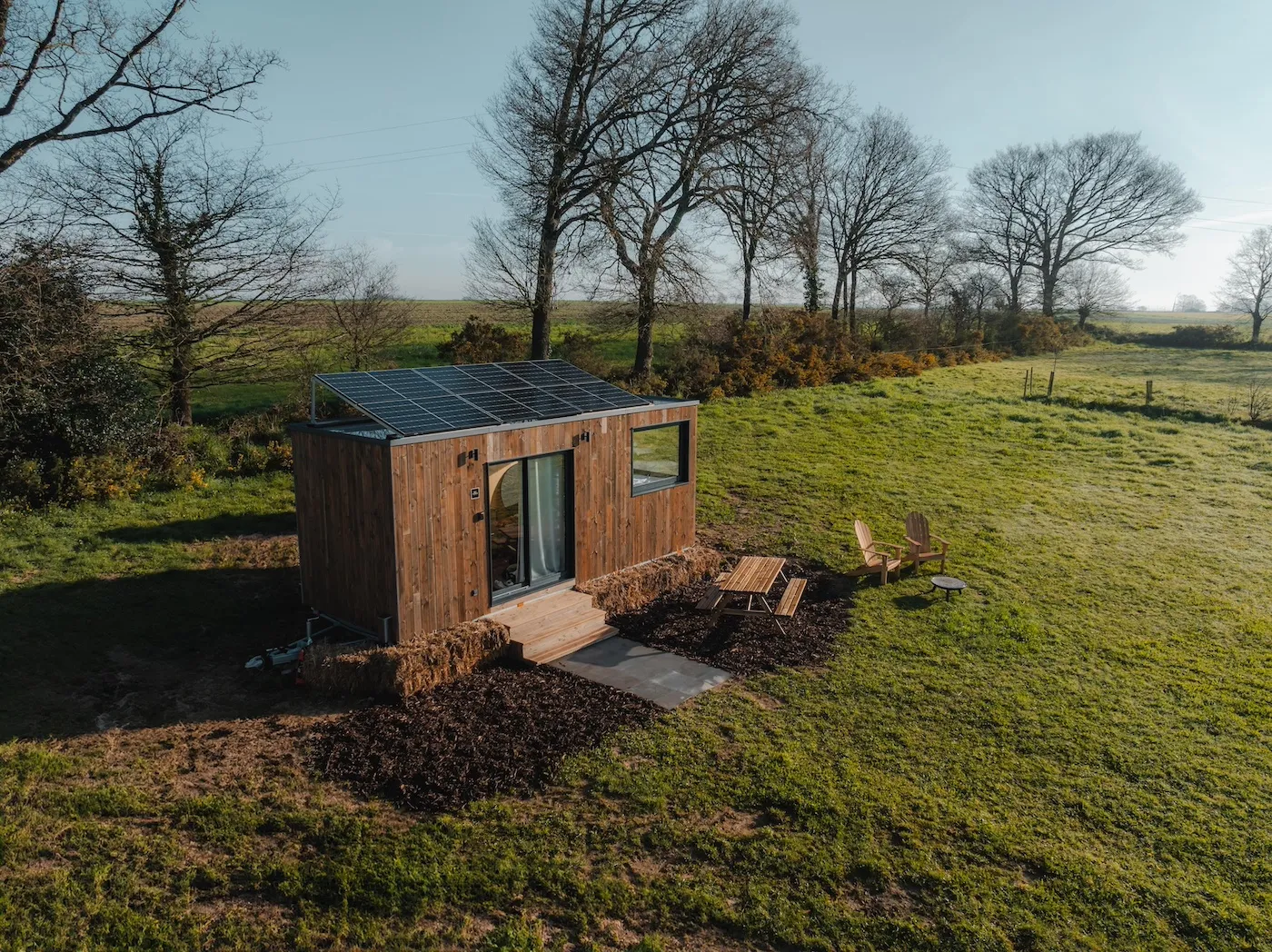 Tiny House de Lalleu (hébergement insolite à la ferme), Lalleu
