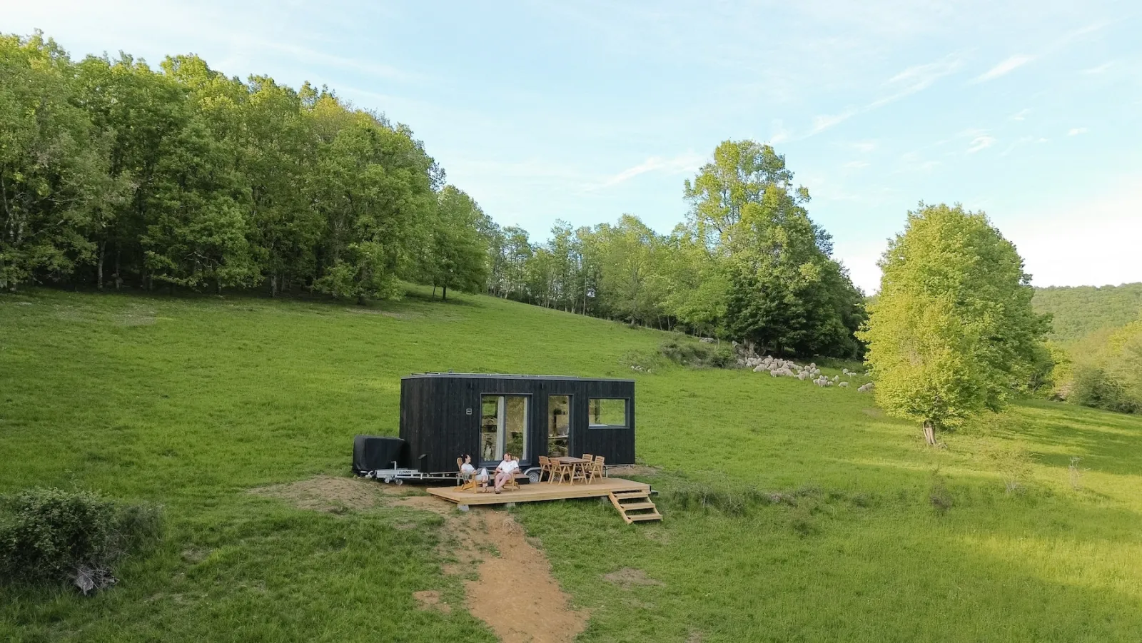 Tiny House des chèvres angora (hébergement insolite à la ferme), Belbèze-en-Comminges