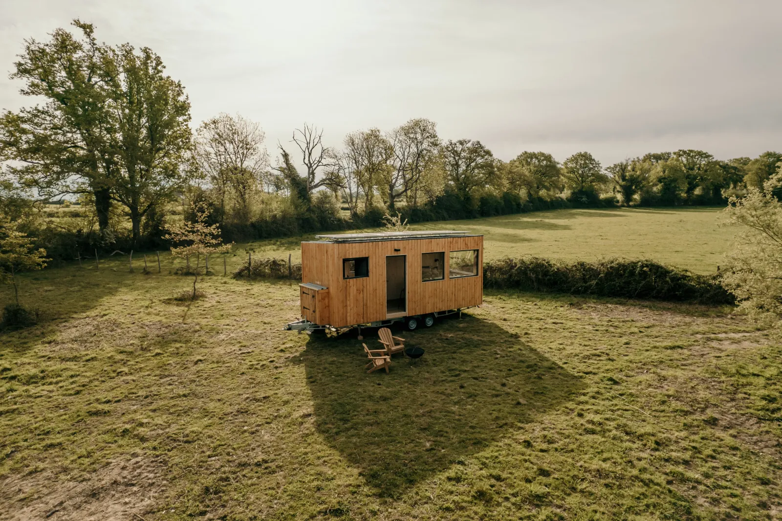 Tiny House du lac (hébergement insolite à la ferme), Magnac-Laval