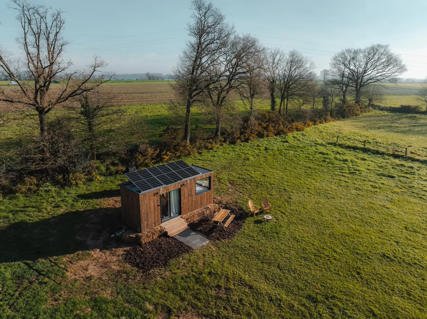 Tiny House du Pré (hébergement insolite à la ferme), Lalleu