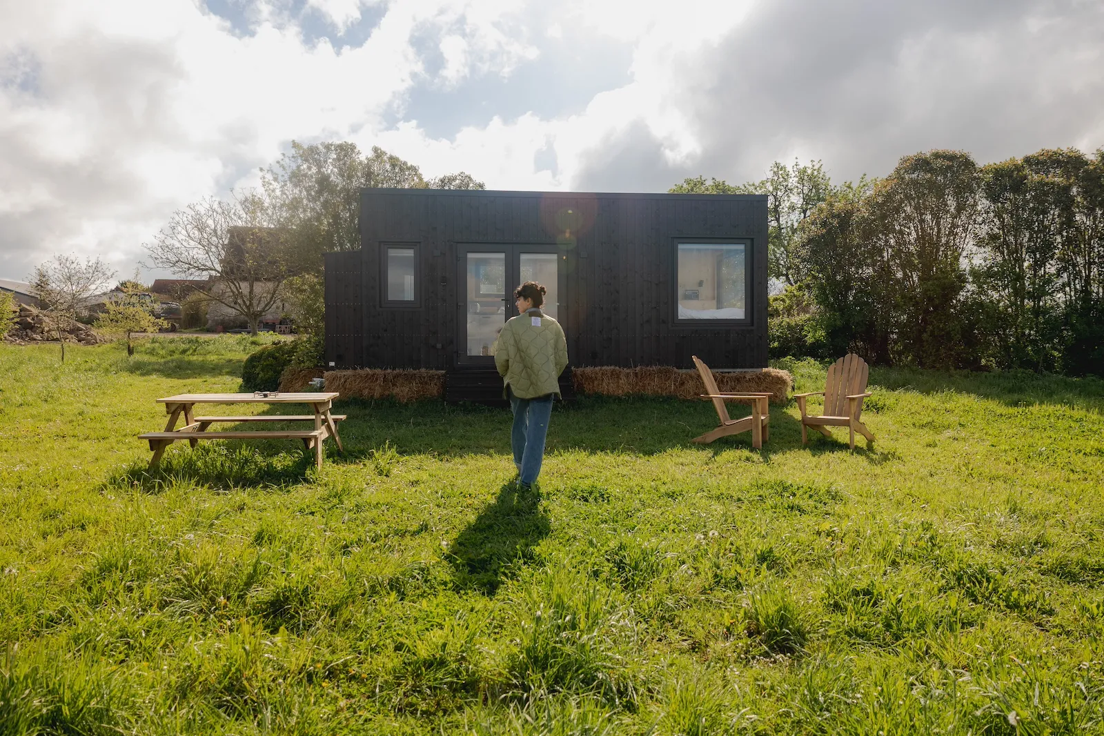 Tiny House du verger (hébergement insolite à la ferme), Gressey