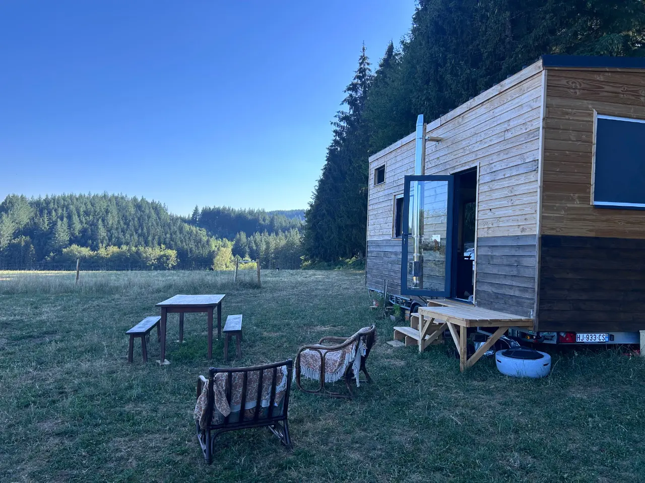 Tiny Un Peu Plus Près des Étoiles (hébergement insolite à la ferme), Meymac