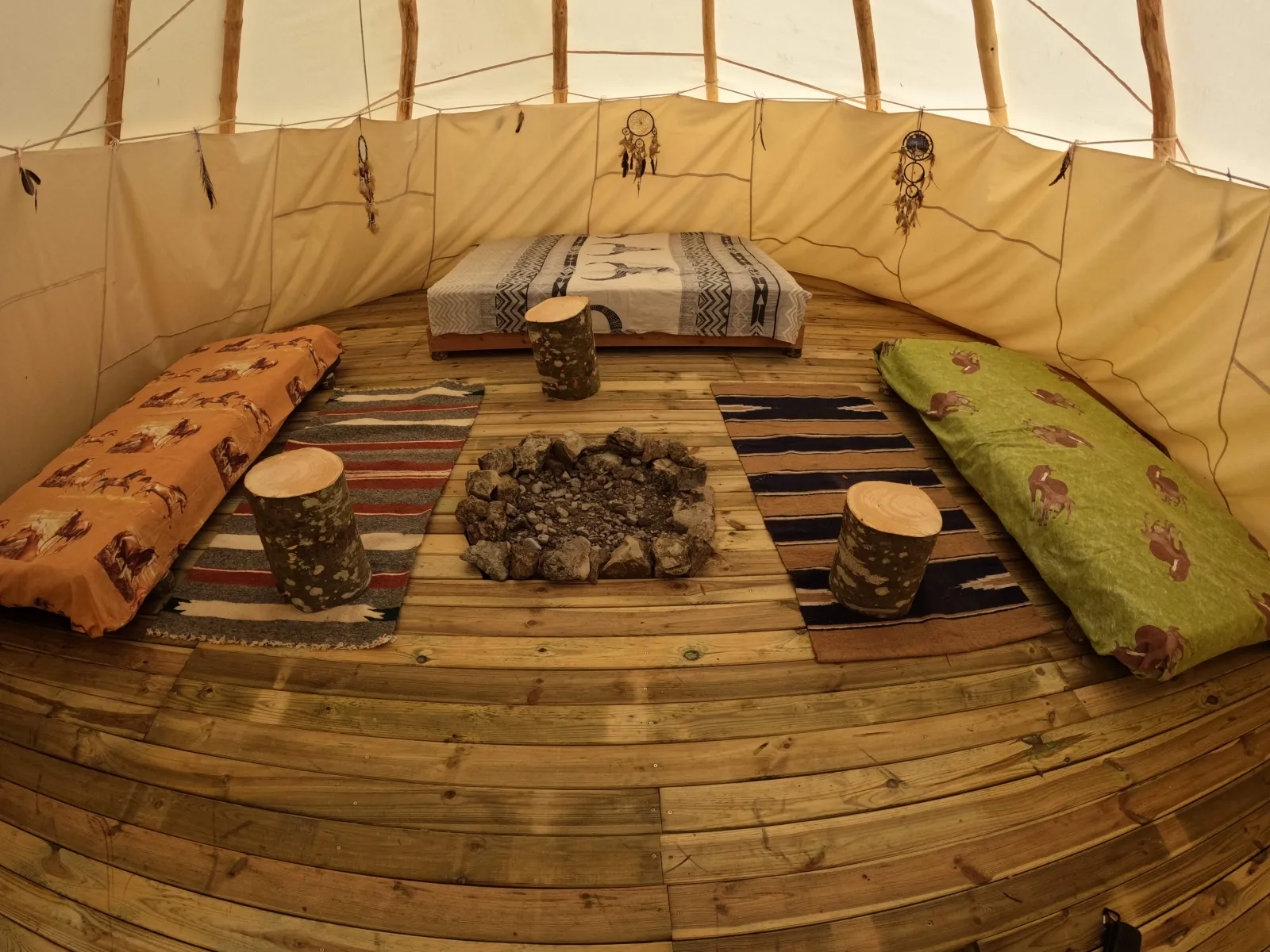 Tipi au Woody Ranch, Château-Bernard : image 4