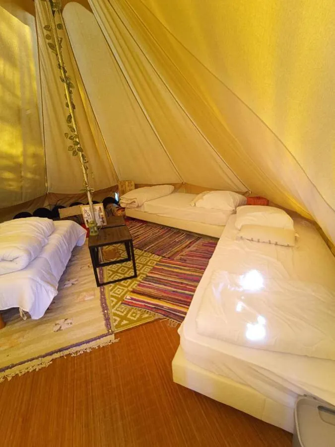 Tipi coloré de la Ferme à la Plage, Le Porge : image 5