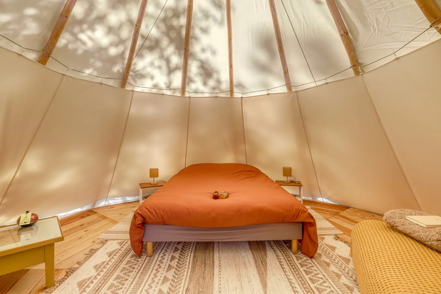 Tipi de la Tribu des Ocres, Roussillon : image 4