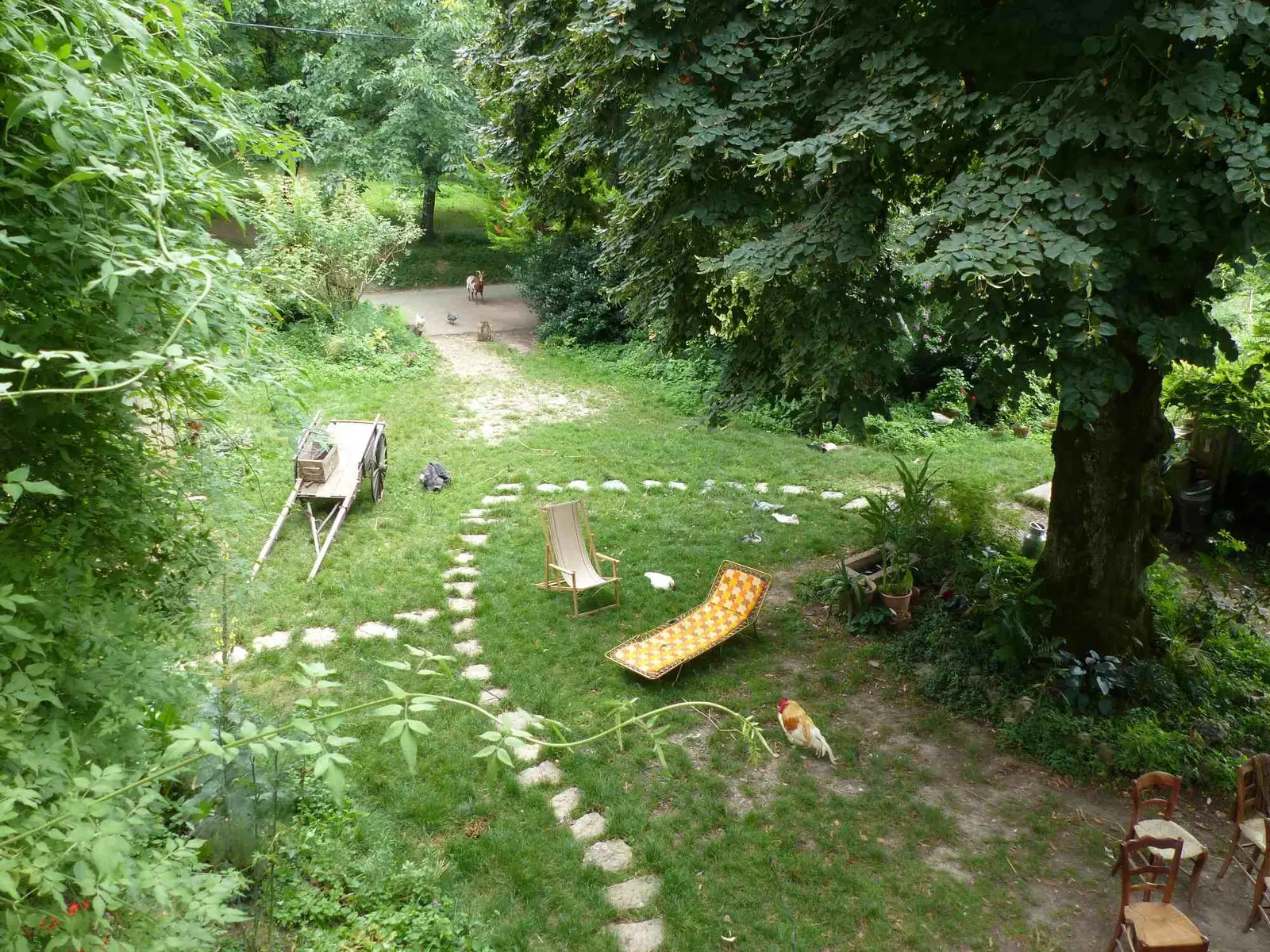 Tipi du Jardin des Bises, Izeron : image 2