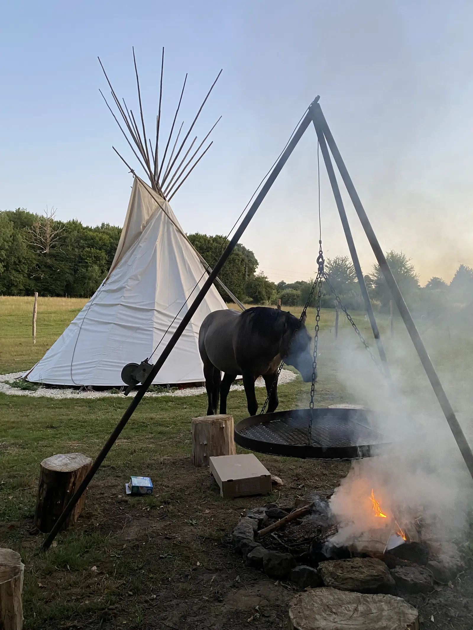 Tipi Lakota, Bitry : image 2