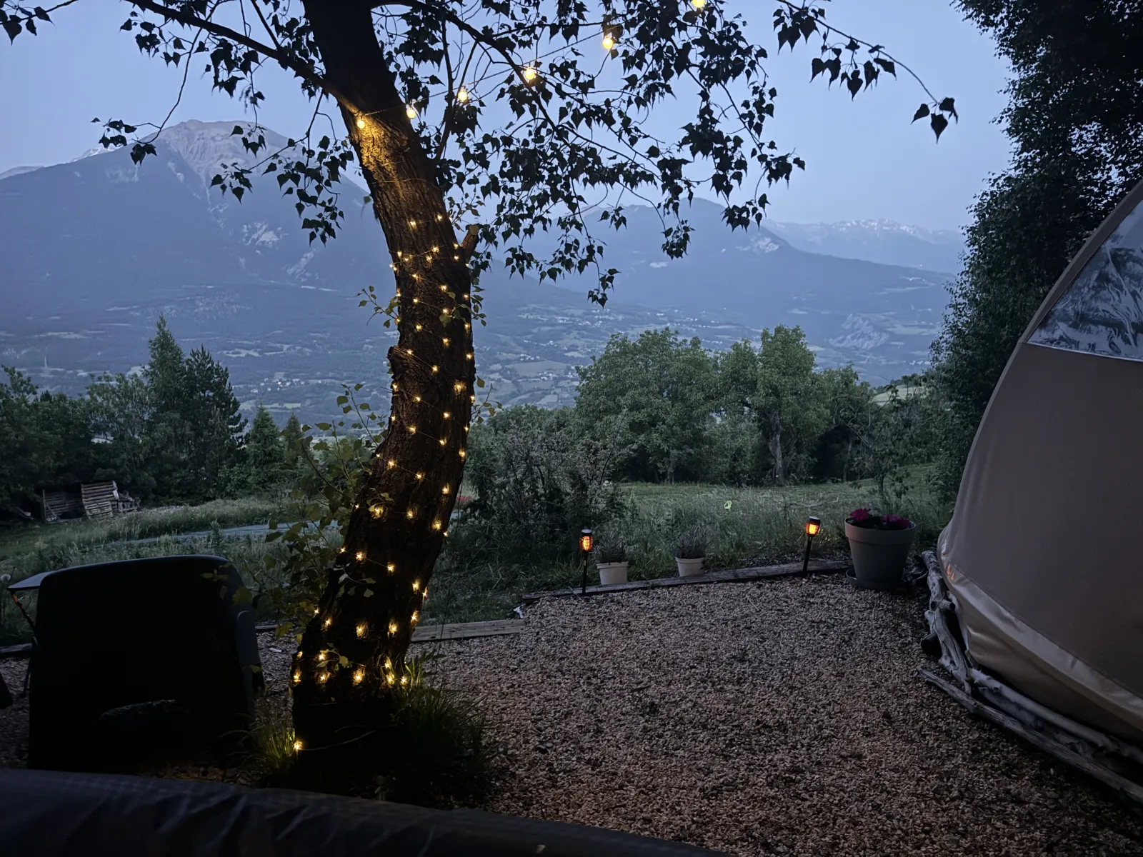 Wigwam Montagnard de la Ferme Les Brandons, Châteauroux-les-Alpes : image 3