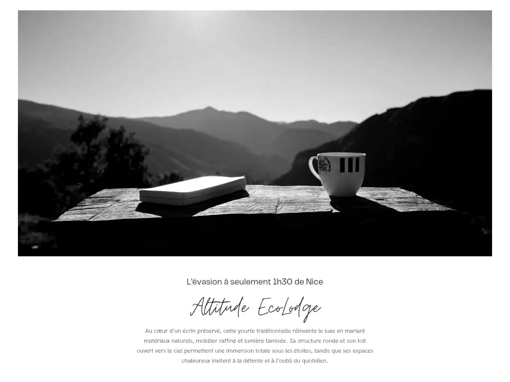 Yourte Altitude Ecolodge, Ilonse : image 2