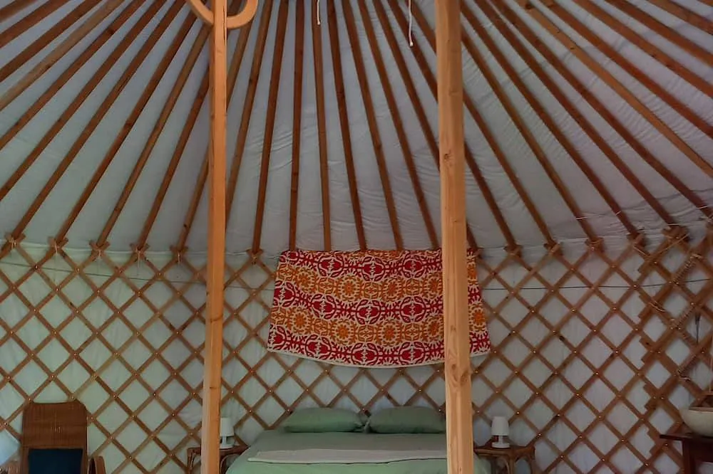 Yourte de la micro ferme, Saint-Laurent-les-Églises : image 2