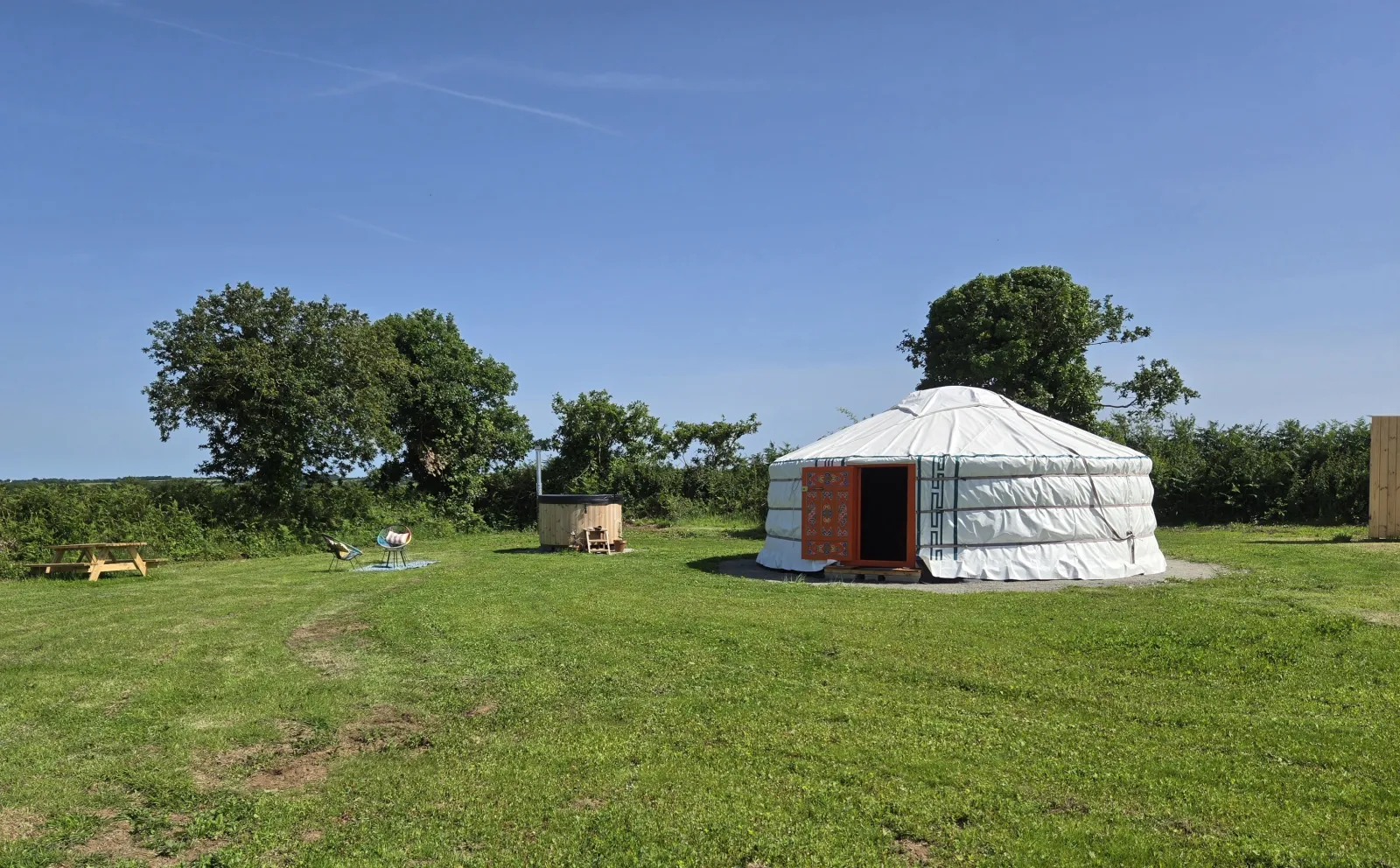 Yourte de Tréou et bain nordique (hébergement insolite à la ferme), Tréouergat