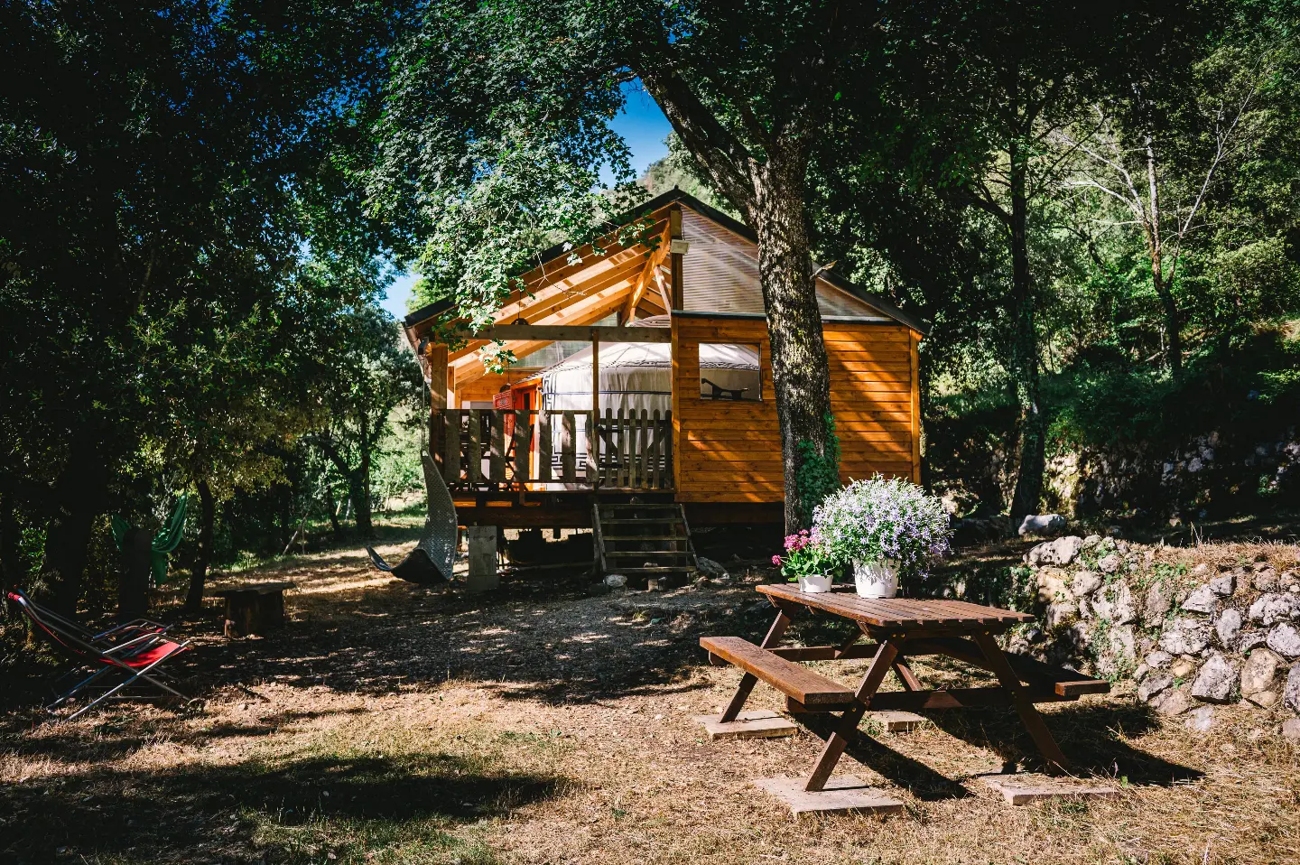 Yourte en Forêt, Saint-Vallier-de-Thiey : image 2
