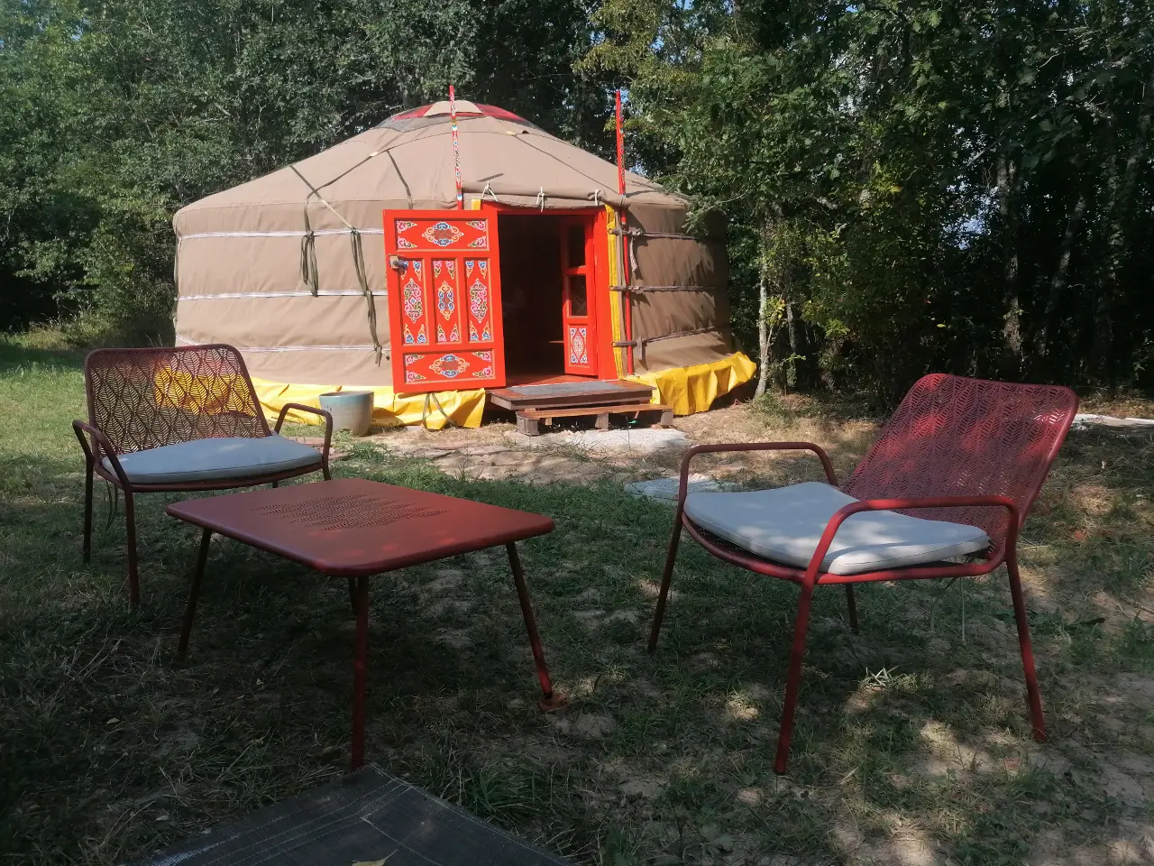 Yourte Mongole d'Argoumbat, Beaumont-de-Lomagne : image 4