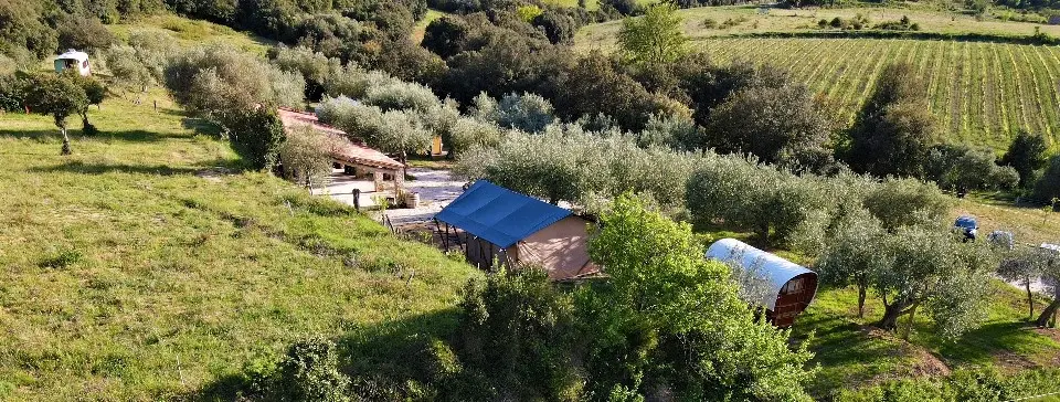 Le Camping de Cucugnan (hébergement insolite à la ferme), Cucugnan
